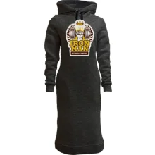 Худи платье fitness center iron man
