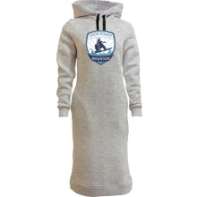 Худи платье snowboard mountain