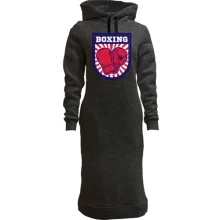 Худи платье boxing