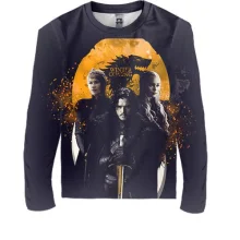 Дитячий 3D лонгслів Game of Thrones — Winter Coming