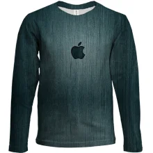 Дитячий 3D лонгслів Apple (дерево)