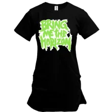 Туника Bring me the horizon logo green
