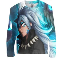 Детский 3D лонгслив с Аниме fairy tail