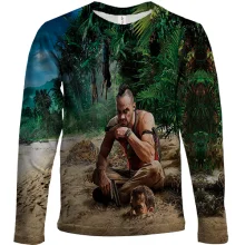 Детский 3D лонгслив Far Cry 3 с Ваасом