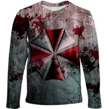 Дитячий 3D лонгслів umbrella corporation