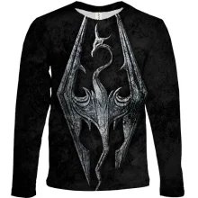 Детский 3D лонгслив Skyrim