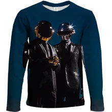 Детский 3D лонгслив Daft Punk (2)