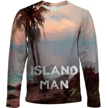 Дитячий 3D лонгслів Island Man