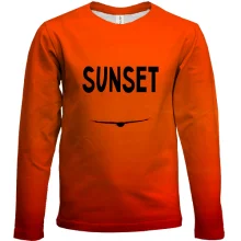 Детский 3D лонгслив Sunset