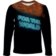 Детский 3D лонгслив For the world