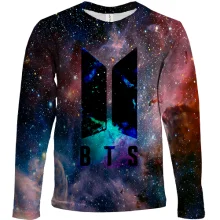 Детский 3D лонгслив BTS