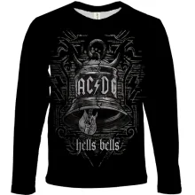 Детский 3D лонгслив AC/DC Hells Bells
