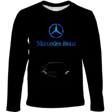 Дитячий 3D лонгслів Mercedes-Benz S-Class