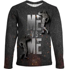 Дитячий 3D лонгслів Me vs Me