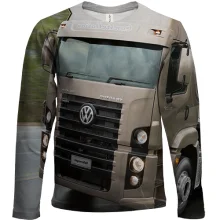 Дитячий 3D лонгслів volkswagen tractor
