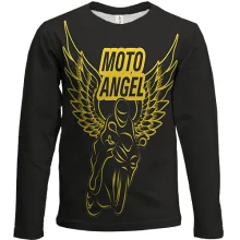 Дитячий 3D лонгслів Moto angel