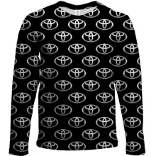 Дитячий 3D лонгслів з логотипом Toyota