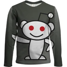 Детский 3D лонгслив Reddit