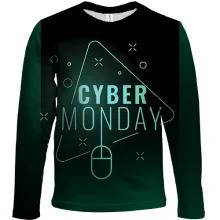 Детский 3D лонгслив Cyber Monday