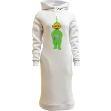 Худи платье с телепузиком Ляля