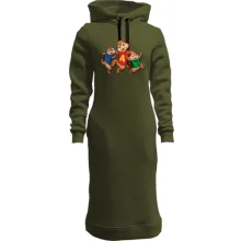 Худи платье с Элвином и Бурундуками