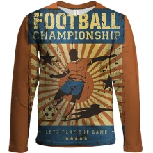 Детский 3D лонгслив Football Championship