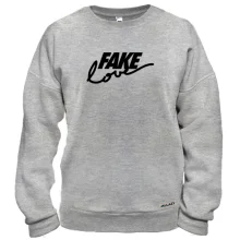 Свитшот Fake love