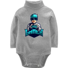 Детское боди с длинным рукавом Gamer