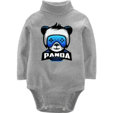 Детское боди с длинным рукавом Panda gaming