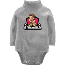 Детское боди с длинным рукавом Streamer