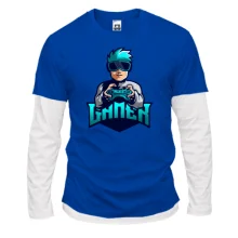 Комбинированный лонгслив Gamer