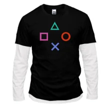 Комбинированный лонгслив Sony Playstation 3