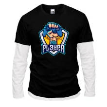 Комбинированный лонгслив pro Player 2
