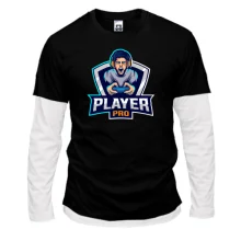 Комбинированный лонгслив Player pro