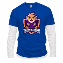 Комбинированный лонгслив Teddygamer