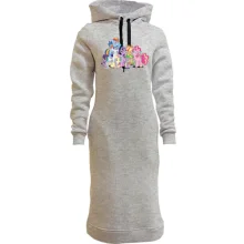 Худи платье с пони из мультфильма My Little Pony