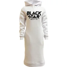 Худи платье Black Star Mafia