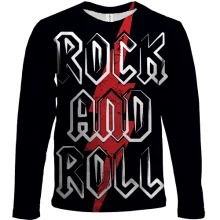 Дитячий 3D лонгслів Rock and Roll стрела