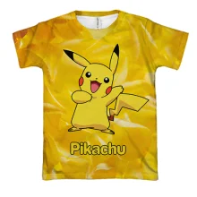 3D футболка Pikachu