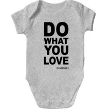 Детское боди Do what you love