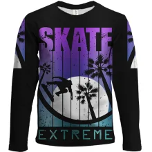 Детский 3D лонгслив Skate extreme