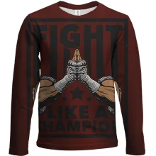 Детский 3D лонгслив Fight Champion