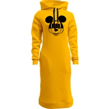 Худі сукня Black Flag Mickey Style