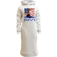Худі сукня Bon Jovi з прапором