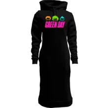 Худі сукня Green day color