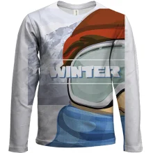 Дитячий 3D лонгслів Winter