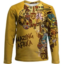 Детский 3D лонгслив Amazing africa