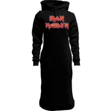 Худи платье Iron Maiden Logo