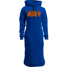 Худі сукня KISS (fire logo)
