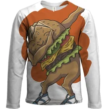 Детский 3D лонгслив Dab Burger